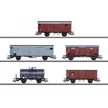 Märklin 46575 H0 BLS Ae 6/8 komplet 5 tovornih vagonov