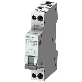 Siemens SENTRON 5SL6010-6 odklopnik, 1P+N, C10, 230V, 6kA