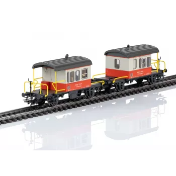 Märklin 46850 H0 SBB Sputnik komplet 2 vagonov z drsnimi stenami