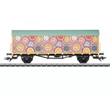 Märklin 048884 DRG G 10 pokriti tovorni vagon H0 AC, epoha II, rjav