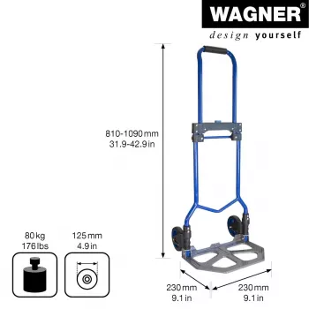 Wagner design yourself MM 4123 voziček za vreče do 80 kg (20412301)