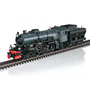 Märklin 39490 H0 hitra parna lokomotiva bavarska S 3/6, številka 18 490, AC digitalna z zvokom in dimom