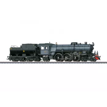 Märklin 39490 H0 hitra parna lokomotiva bavarska S 3/6, številka 18 490, AC digitalna z zvokom in dimom