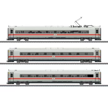 Märklin 43726 komplet dodatnih vagonov za ICE 4, merilo HO, siva