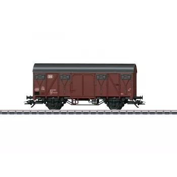Märklin 44500 H0 pokriti tovorni vagon s platformo za zavirača, DB, obdobje IV