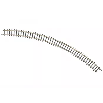 Märklin 8530 Z Miniclub ukrivljeni tir 45° R1 220 mm, 10 kosov