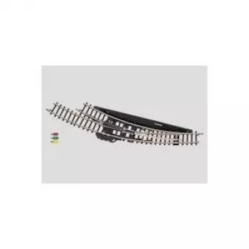Märklin Z tir elektromagnetna ukrivljena kretnica desna - črno-rumena (8569)