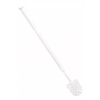 Haug Bürsten 6390 dostopna WC ščetka, bela plastika, podaljšan ročaj