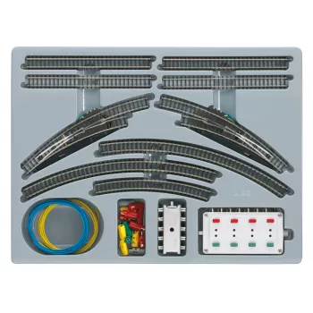 Märklin 08192 komplet dvojnih tirov T1 – tir Z (1:220), komplet za razširitev tirov