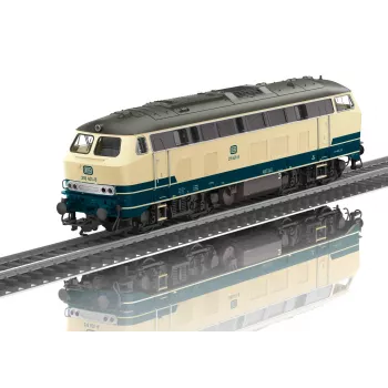 Märklin 39215 H0 dizelska lokomotiva serije 218 DB Ocean Blue, mfx+ zvok in LED