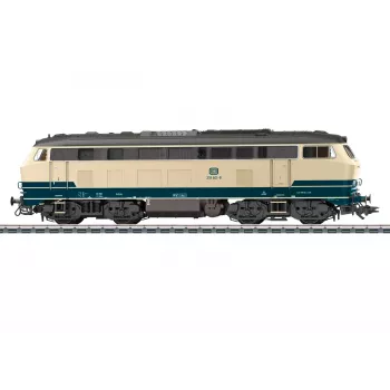 Märklin 39215 H0 dizelska lokomotiva serije 218 DB Ocean Blue, mfx+ zvok in LED