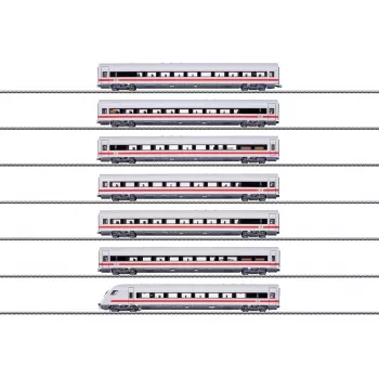 Märklin 042930 H0 komplet vagonov hitrega vlaka ICE s 7 vagoni, DB AG, merilo 1:87