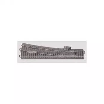 Märklin H0 tir C (s podlago) 24712 kretnica, vitka, desna 236,1 mm (24712)