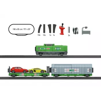 Märklin World 29347 H0 začetni komplet prevoz avtomobilov