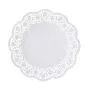 PAPSTAR okrogli podstavki za torte Ø 28 cm, 100 kosov, bel čipkast vzorec 12268