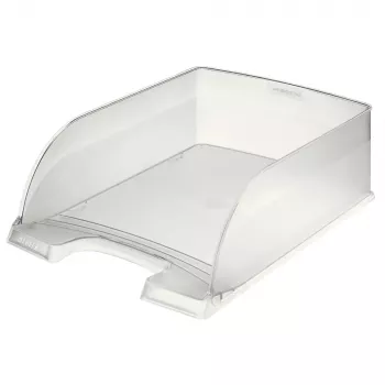 Leitz Plus Jumbo predal za pisma DIN A4 Frost polistiren zlaganje 5233-00-03