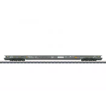 Märklin 047408 H0 nizkobordni vagon z nakladanjem traktorja (AC)