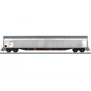 Märklin 48057 H0 DSB velikoprostorni vagon z drsnimi stenami Habbins epoha V AC