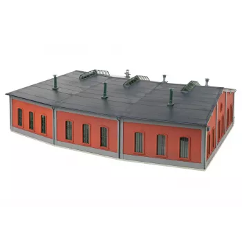 Märklin 72887 komplet za gradnjo lope za lokomotive, merilo H0