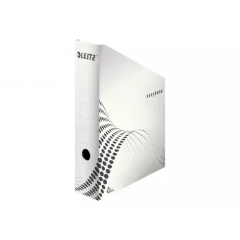 LEITZ easyboxx stojalo za revije A4 belo 100 % recikliran valoviti karton samodejna montaža - 25 kosov (6140-00-00)