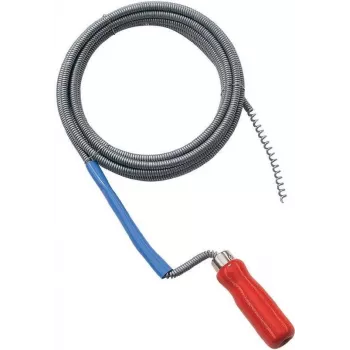 BRÜDER MANNESMANN spirala za čiščenje cevi Standard 16 mm x 2,3 m s spojko z matico T (49905)