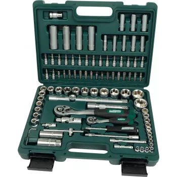 Brüder Mannesmann 94-delni set natičnih ključev 1/4 inch in 1/2 inch pogon 2055-SL