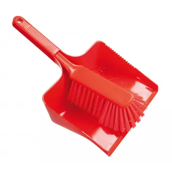 Haug Bürsten FC88921U smetarska garnitura iz rdeče plastike, 35 cm široka