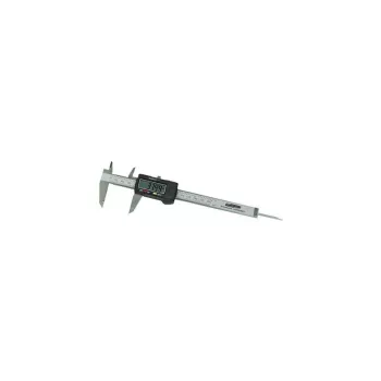 Brüder Mannesmann digitalno merilo M823-160, 0-150 mm, ločljivost 0,01 mm, aluminij, s torbico