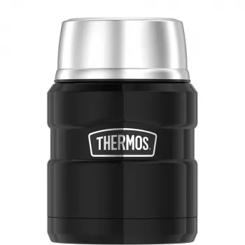 THERMOS SK Food Jar izolirana posoda za hrano črna/srebrna 470 ml 4001233047