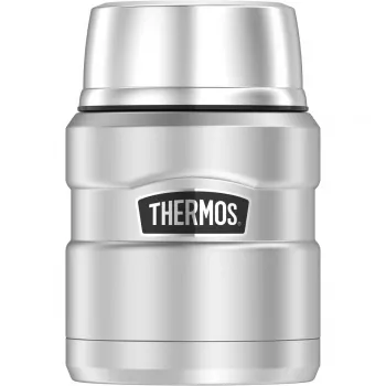 THERMOS SK Food Jar izolirana posoda za hrano črna/srebrna 470 ml 4001233047