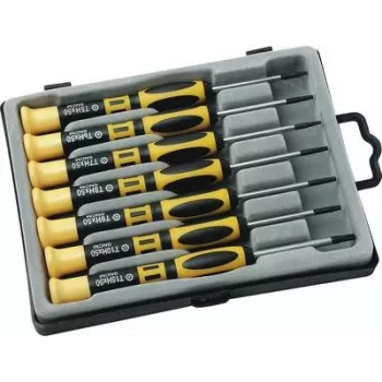 Brüder Mannesmann M11730 7-delni set orodja s kleščami, izvijači in preizkuševalcem napetosti