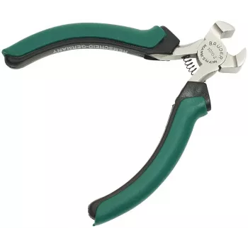Brüder Mannesmann Green Line končne škarje za elektroniko 115 mm orodno jeklo zelena/srebrna/črna M 1070-2