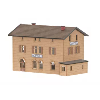Märklin 89708 Z postaja Jagstzell - sestavljanka poslopja postaje