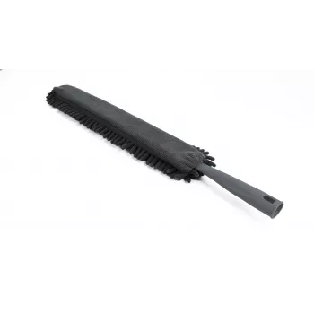 Haug Bürsten 8478 glava metlice za prah iz plastike, siva, širina 10 cm