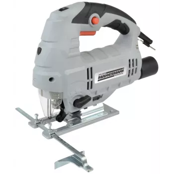 BRÜDER MANNESMANN M12781 800W elektronska nihajna vbodna žaga s 4-stopenjskim nihajnim gibanjem, menjavo lista brez orodja, 0-3000 gibov/min, globina reza v les 80mm