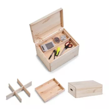 Zeller 13326 set univerzalnih zabojev s pokrovom, 3-delni, iglavci