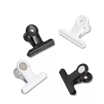 Zeller magnetne sponke črne kovina 4,0 x 1 set (11264)