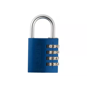 ABUS 488078 masivna medeninasta ključavnica s kaljenim jeklenim lokom, 45 mm ohišje, različni ključi, 2 ključa ABVS48807