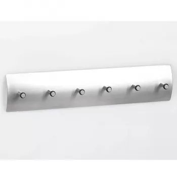 Zeller 13886 obešalnik za ključe, nerjavno jeklo/aluminij
