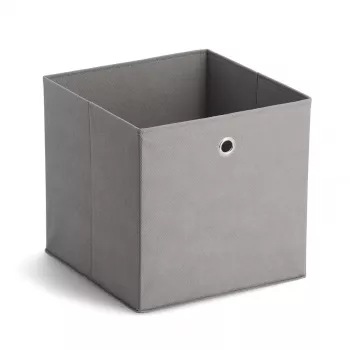 Zeller 14110 škatla za shranjevanje iz netkanega tekstila, 30 l, 32 x 32 x 32 cm, siva