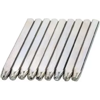 Brüder Mannesmann 9-delni set številčnih žigov 3 mm (243-Z-3MM)