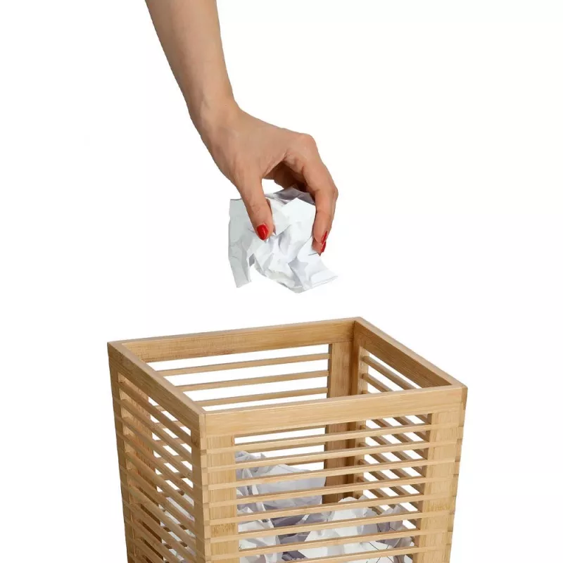 Zeller 15204 koš za smeti, rjava