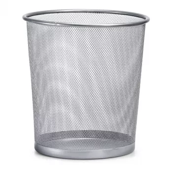 ZELLER MESHLINE koš za smeti 12L videz aluminija 18100