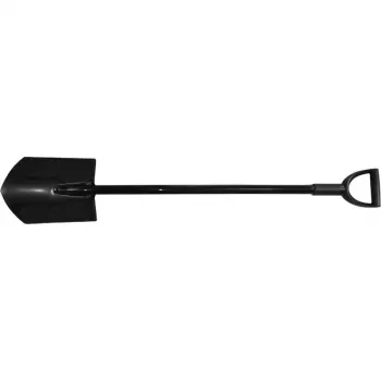 BRÜDER MANNESMANN M63120 kovinska lopata 1180 mm črna za izrezovanje travne ruše in rezanje korenin