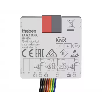Theben KNX binarni vhod 6-kratni TA 6.1 KNX (4969276)