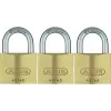 ABUS 82 Series komplet medeninastih obešank, enak ključ, ohišje 45 mm, 3 kosi 11825 8