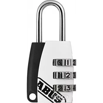 ABUS 155/20 masivna medeninasta obešanka s kaljenim jeklenim lokom, ohišje 20 mm, enak ključ 308888