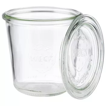 APS Weck kozarec s pokrovom, stožčasta oblika, 290 ml, 6-delni komplet, premer 90 mm, višina 90 mm (82352)