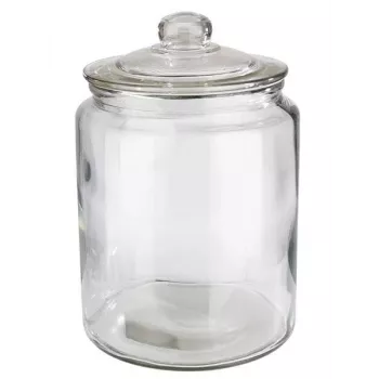 APS CLASSIC 6,0 litra steklen kozarec za shranjevanje s steklenim pokrovom in tesnilom 82253