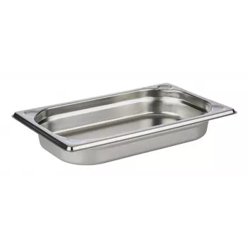 APS GN 1/4 gastronorm posoda 265x162x40 mm, 18/10 nerjavno jeklo, elektrolitsko polirana, 1,7 L 81401